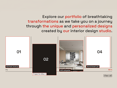 Axis Mundi – interior design studio architecture clean design furniture interior interior design interior studio landing page luxury minimal minimalist portfolio red typography ui ui desirable ux ux design web design website