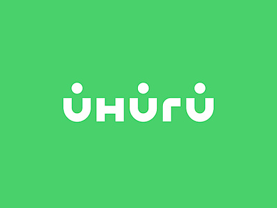 UHURU Microfinance africa bank banking branding finance foundation green logo logotype microfinance uhuru