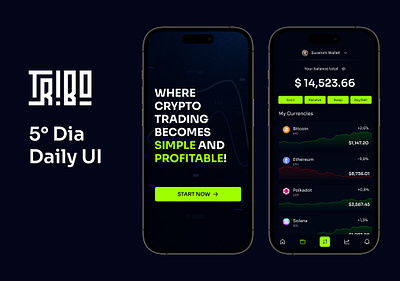 Trade Crypto app crypto design figma mobile trade tradecrypto ui