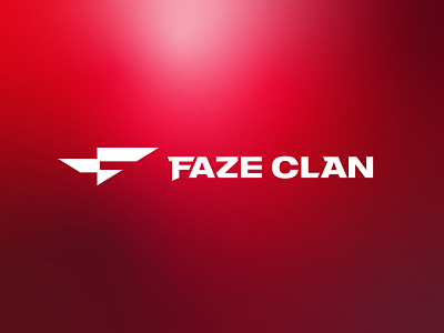 FaZe Clan atlanta branding esports faze faze clan gaming helvetica neue logo logotype monogram red