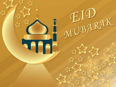 Eid Mubarak background design app bokulislam360 branding design graphic design illustration logo ui ux vector