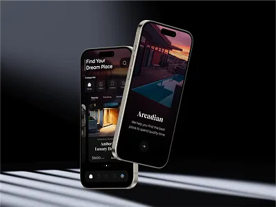 Arcadian - Travel Rental App UI UX Design airbnb booking app booking app design booking mobile app movie app design real estate app real estate app ui design rental rental app rental app design rental app ui design rental mobile app travel app travel app ui design travel mobile app travel rental app travelling mobile app trip app ui design ui ux design