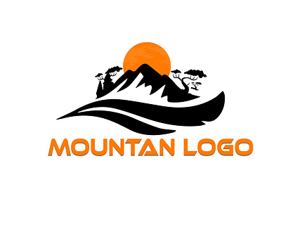 MOUNTAN LOGO DESIGN app bokulislam360 branding design graphic design illustration logo ui ux vector