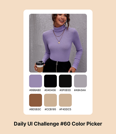 Daily UI Color Picker #060 color colorpicker dailyui ui uidesign uiux uiuxdesign ux uxdesign webdesign
