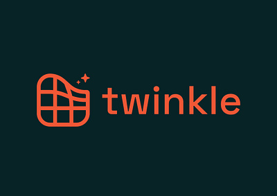 Twinkle branding coding design graphic design logo start up technology typography vector