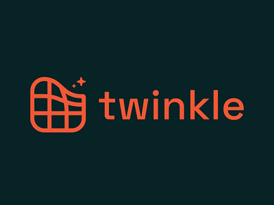 Twinkle branding coding design graphic design logo start up technology typography vector