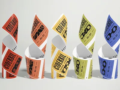 Ciderbil beer beverage branding cider colorful drink graphic design hand drawn illustration label logo packaging