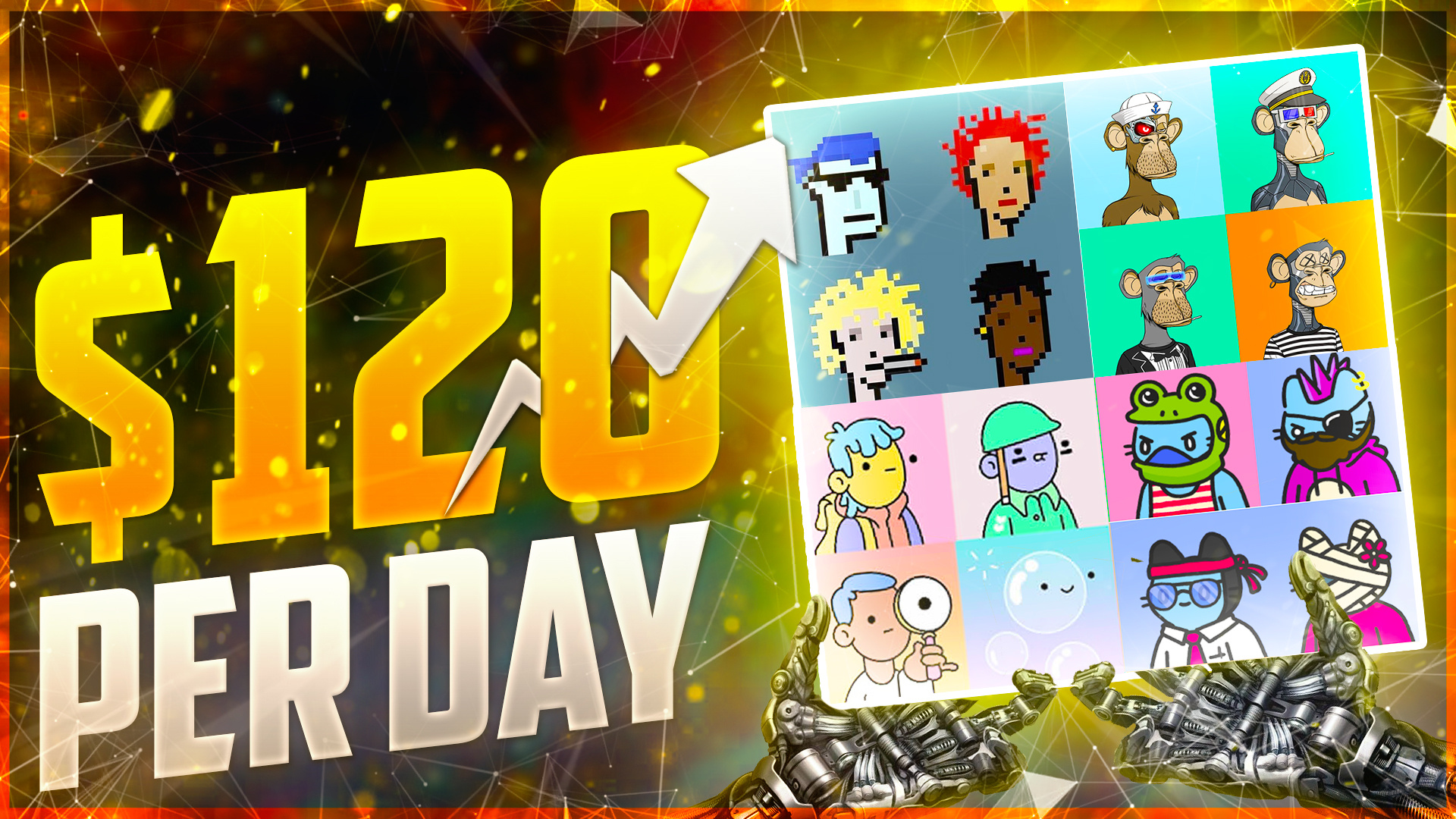 Thumbnails Designs for my client graphic design social media thumbnail typography vibrant