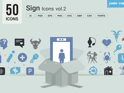 Sign Glyph Icons V2 design graphics readytouse vector