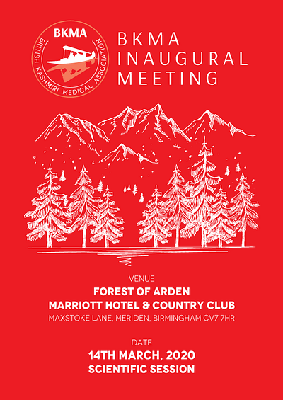 A5 Flyer for an Inaugural Meeting flyer