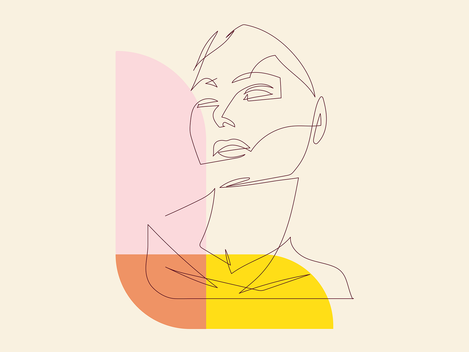 One Line Art Exercise by Yanuar CT on Dribbble