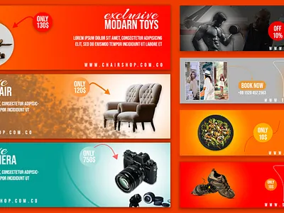 Trending Banner Design projects. ads ads design banner branding brochure cover cover banner cover design design exhibition graphic design marketing modern poster product ads web banner