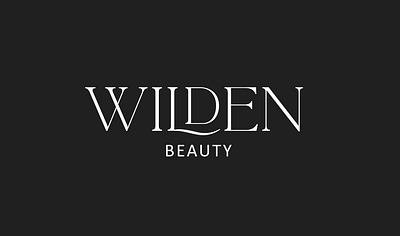 Wilden Beauty Branding beauty branding clean hair salon logo minimalist
