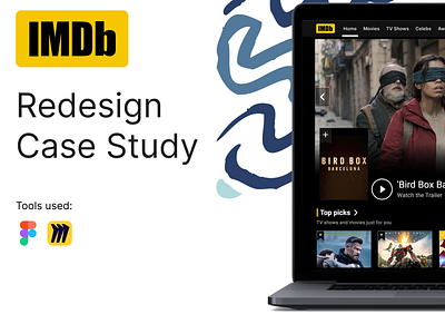 IMDB Redesign Case Study case study film industry imdb interaction design navigation design personalization prototyping redesign case study redesign project search functionality ui uiux user ratings and reviews user research ux visual design web design websit design website redesign wireframing