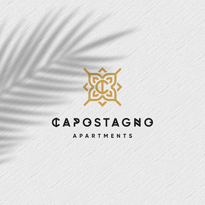 Logo design “Capostagno” Apartments adobe illustrator adobe photoshop apartments branding capostagno crete design flat grafikonart graphic design illustration logo rethymno ui vector
