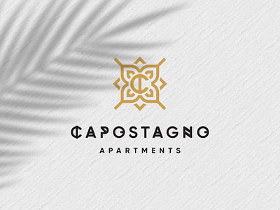 Logo design “Capostagno” Apartments adobe illustrator adobe photoshop apartments branding capostagno crete design flat grafikonart graphic design illustration logo rethymno ui vector