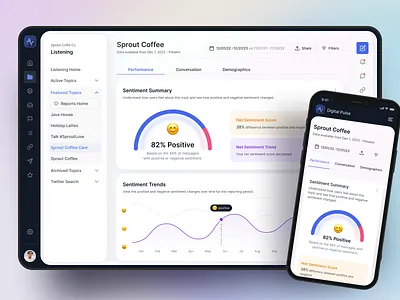 Digital Pulse | Saas for Social media management ai bot app bot chat bot clean design digital freelancer minimal mobile app platform popular social medial top ui ux