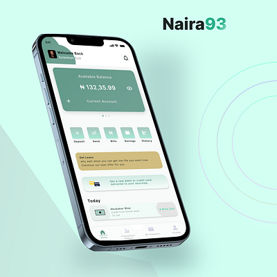 Naira app branding design figma fintecch inpiration logo mobile nigeria ui uiux ux