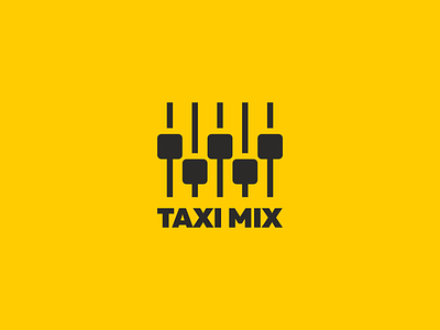 Taxi Mix branding design graphic design icons logo mix taxi vector