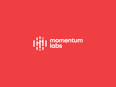 Momentum Labs Branding brand brand colors brand design branding graphic design logo logo design logo signature typography