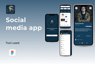 Social Media App Redesign android design branding case study components dating app figma home screen logo prototyping social networking app redesign social networking site splash screen ui user centric design ux wireframe