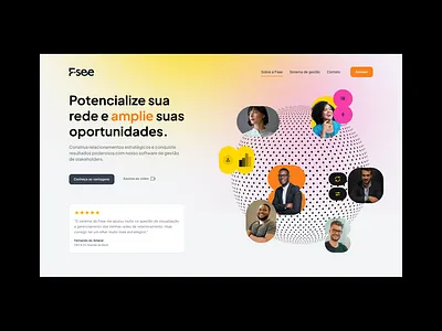 Website Project Fsee branding logo ui ux design