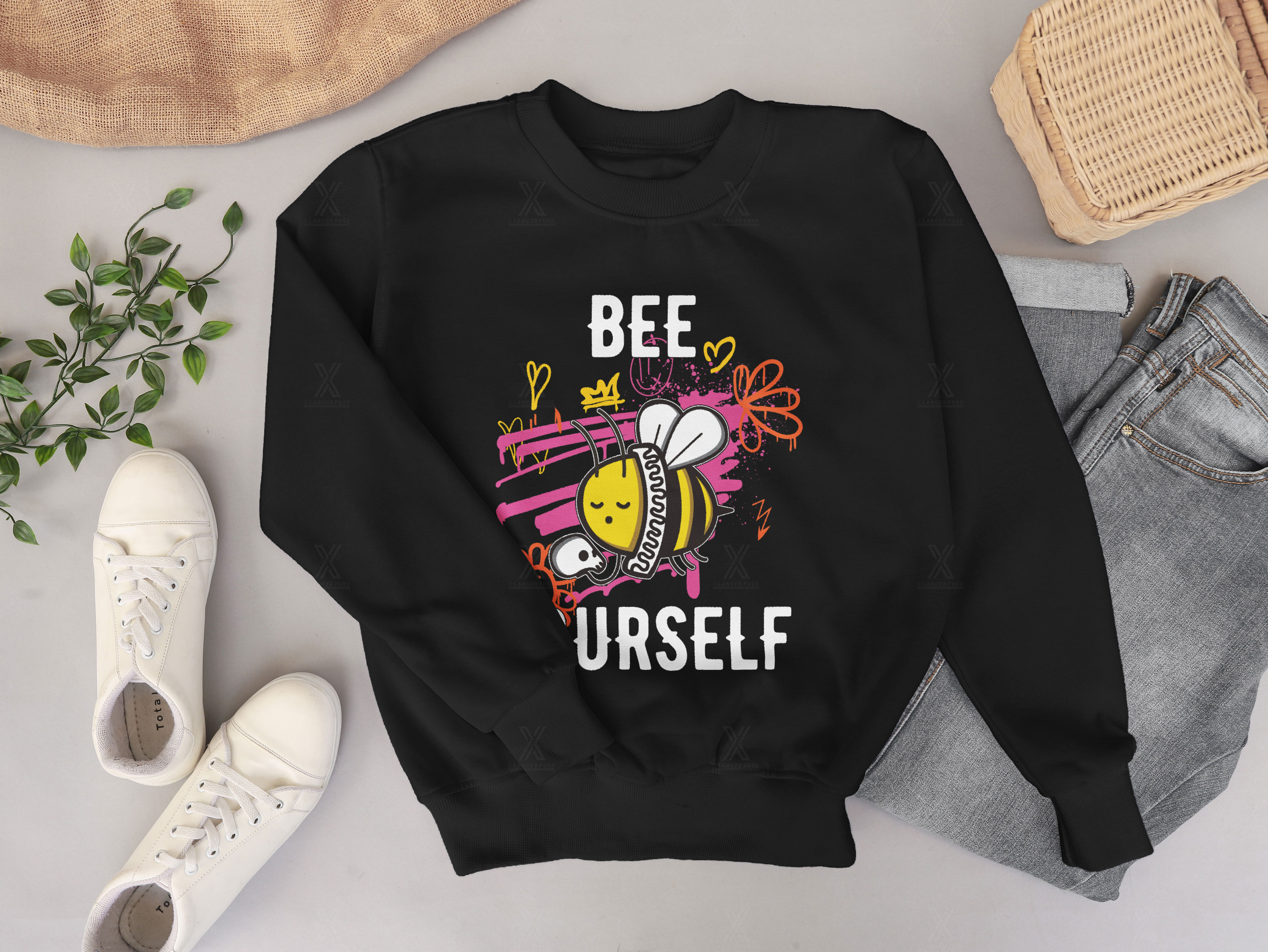 Bee YourSelf Vector T-shirt Design by XlancerFuse on Dribbble