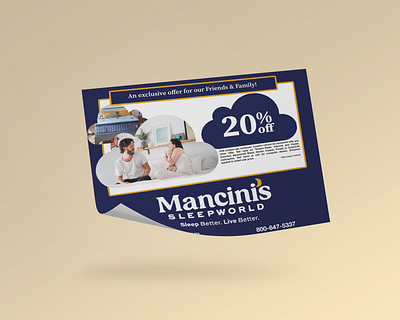 Campaign for a luxury mattress retailer advertising branding brandy identity graphic design luxury photoshop retail