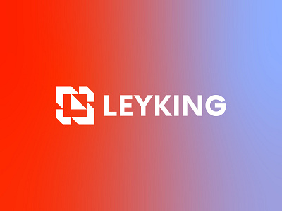 LEYKING Logo brand branding design graphic design illustration logo logo design minimal modern ui