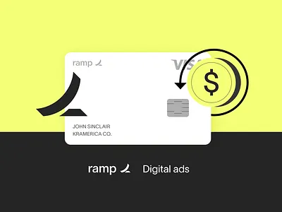 Digital ads for Ramp ads banner ad banner design facebook ad graphic design illustration