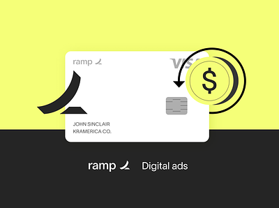 Digital ads for Ramp ads banner ad banner design facebook ad graphic design illustration