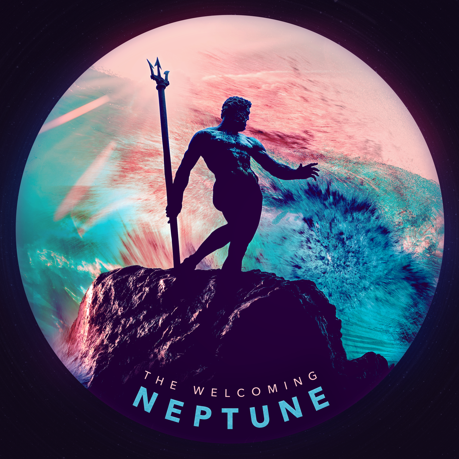 Neptune EP cover art album art digital illustration graphic design