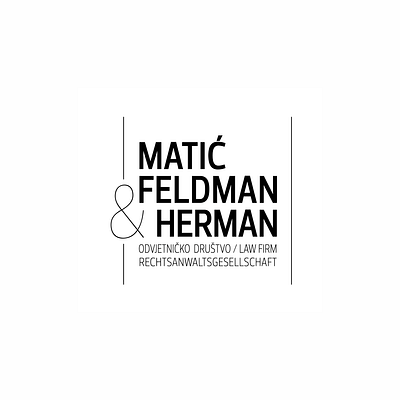 Matić, Feldman & Herman Law Firm - Logo branding design graphic design logo