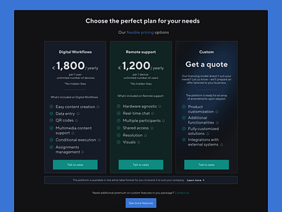 Pricing landing page design design graphic design landing page ui ux uxdesign