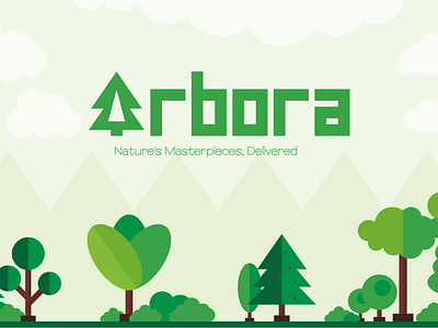 Arbora Illustration & Logo branding design graphic design logo nature vector