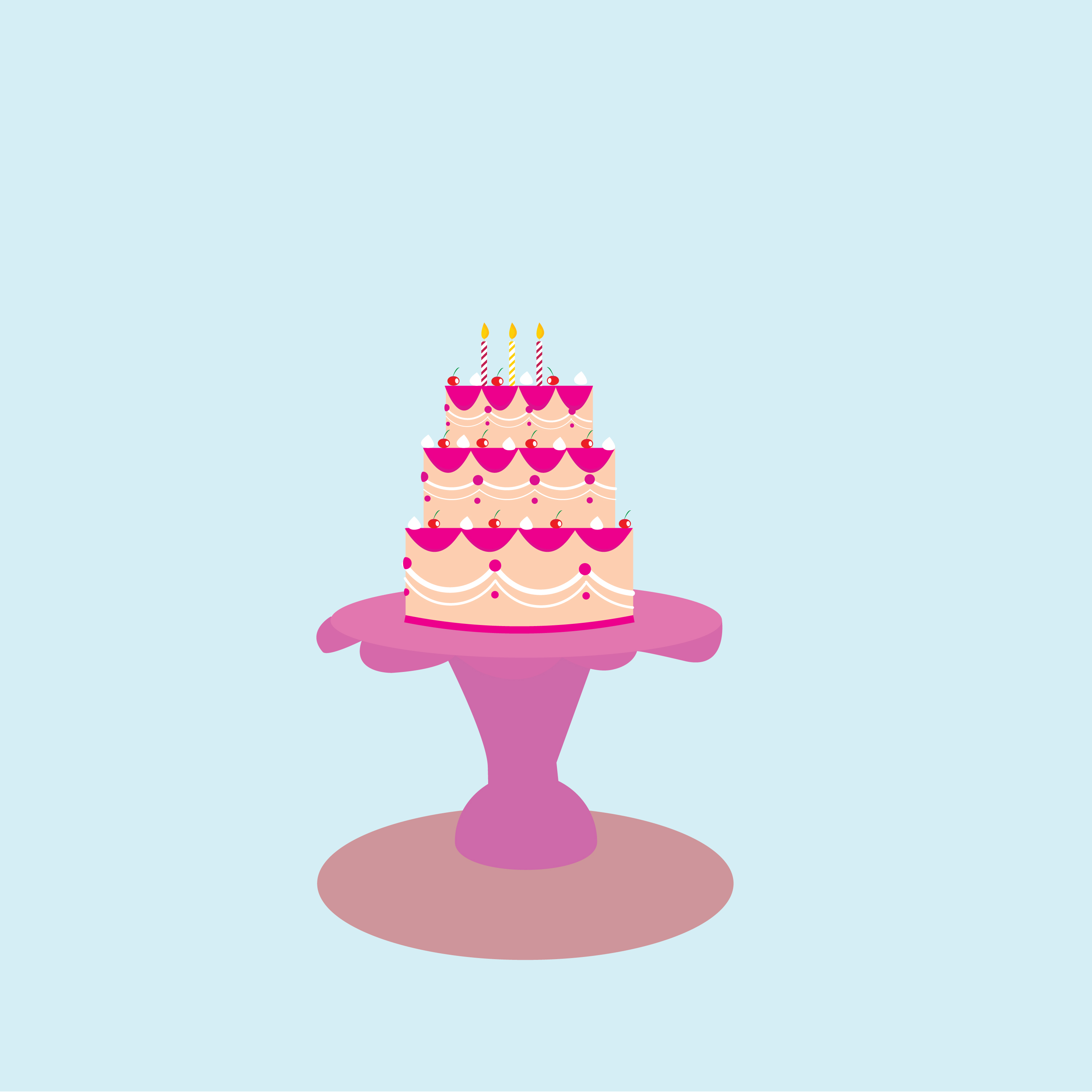 Birthday Cake Vector, Birthday Cake Design, Wedding Cake, Cake PNG and  Vector with Transparent Background for Free Download