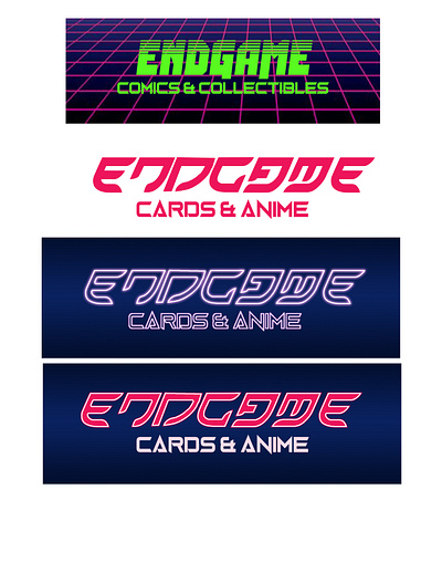 Endgame Logo Design Exploration branding graphic design logo logo concept logo design typography