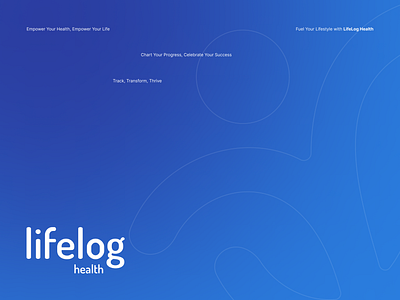 Lifelog Health - Brand Guideline brand guideline brand identity branding graphic design health health tracker healthcare logo mental health sport ui