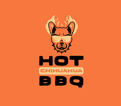Hot Chihuahua BBQ branding logo