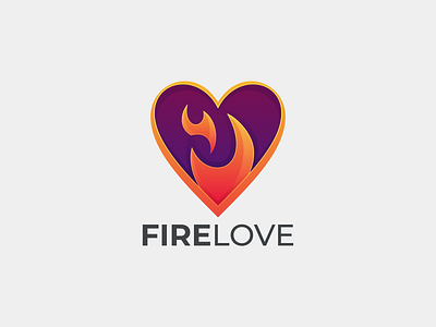 FIRE LOVE app branding design fire coloring fire icon fire logo fire love coloring graphic design icon logo