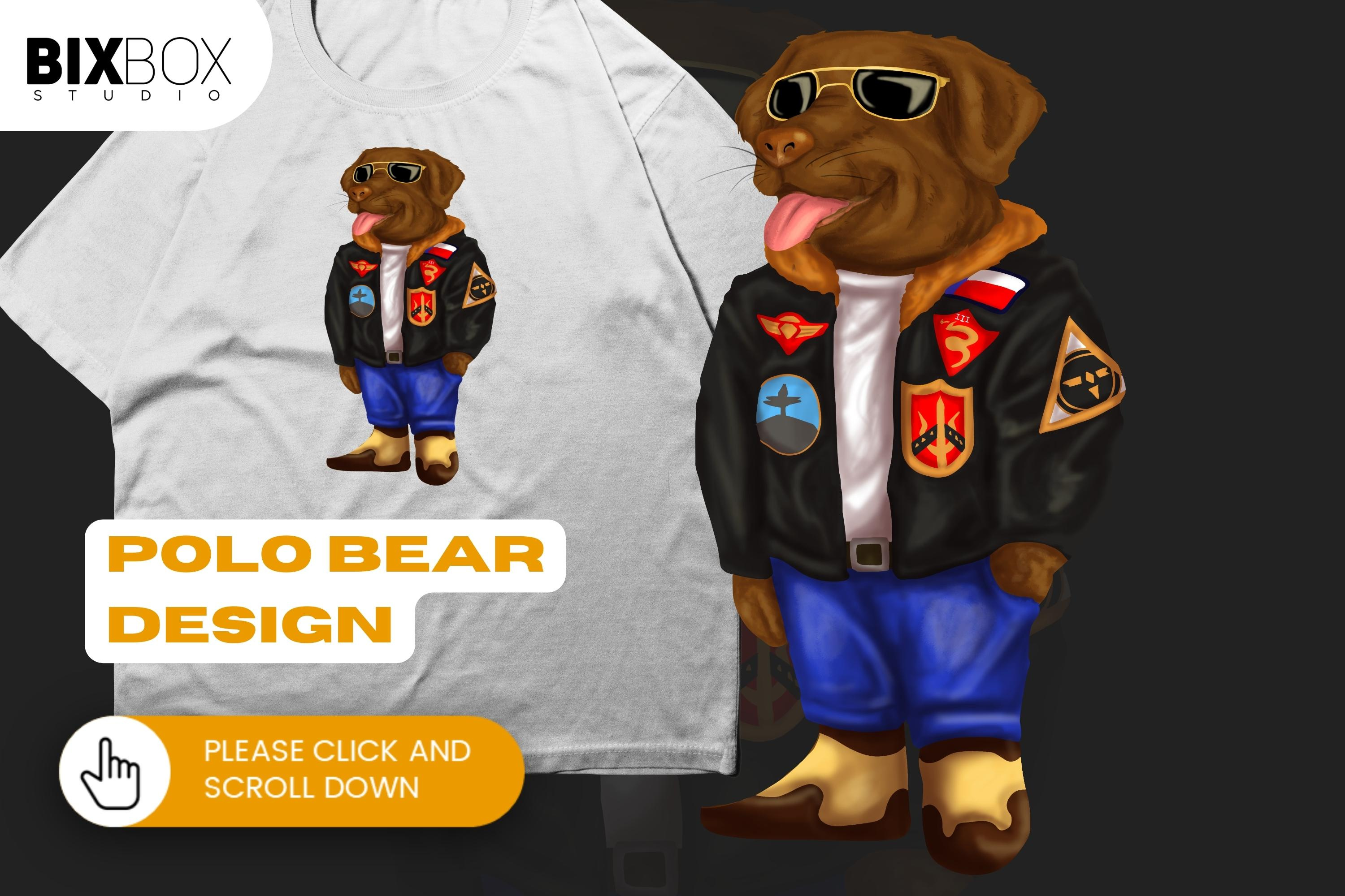 Streetwear Design Polo for T-Shirt-Labrador Baseball Jacket apparel design cartoon character clothing design graphic design illustration streetwear design