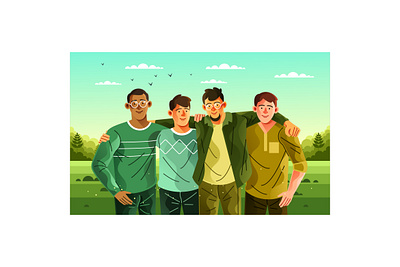 Youth Diversity Illustration citizenship