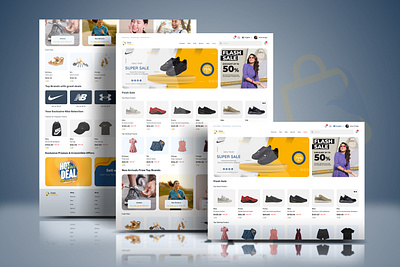 Casa Craftery Landing Page e commerce landing page e commerce uiux design e commerce website design illustration online store
