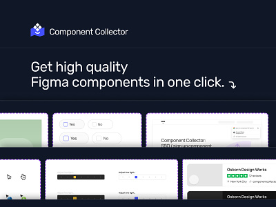 Component Collector branding component figma odw ui