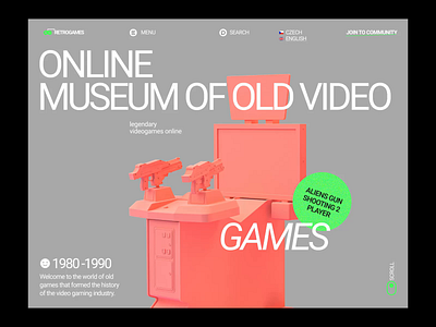 3D Animation for the Online Museum of Old Games