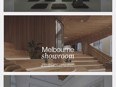 Homepage Animation for Wooden Showroom