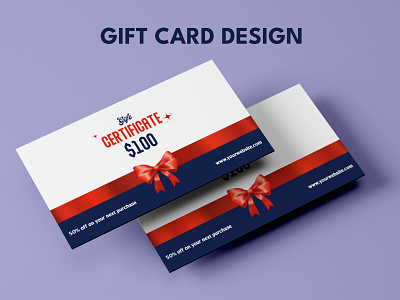 Exceptional Gift Card Designs to Boost Your Brand branding business card creative design design gift gift card gift card design gift card ideas gift card template gift certificate graphic design logo unique design