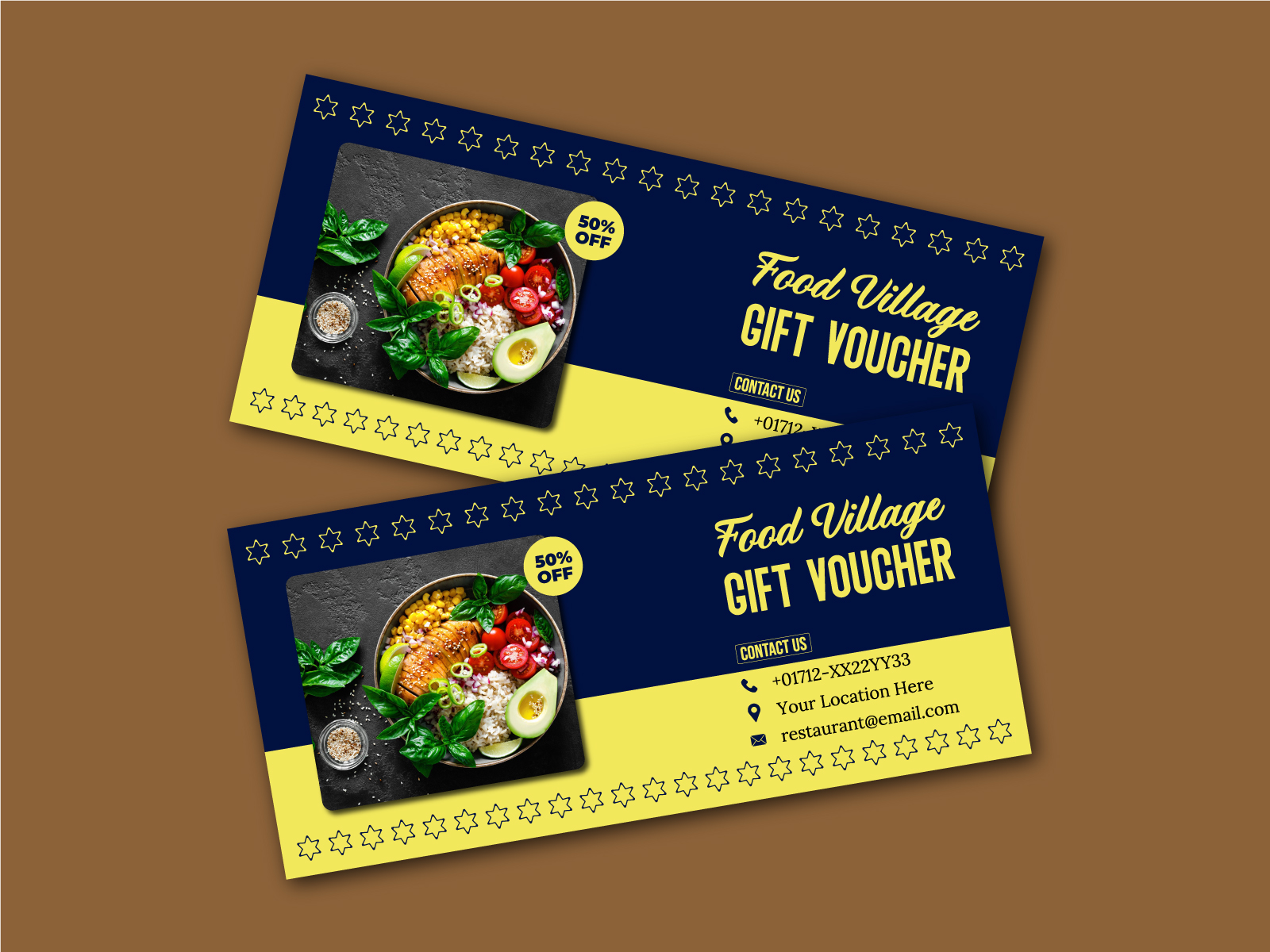 Free gift voucher templates to customize | PosterMyWall
