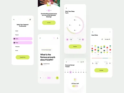 Wellness: All-in-One UI Kit (UI) app application components dashboard design system health health ui healthcare ios mobile sports ui kit wellness widget