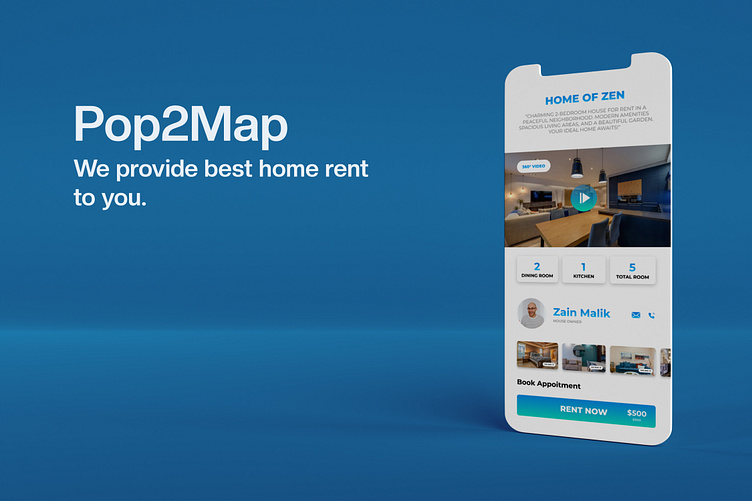 Home Rent App Design by Zefweb on Dribbble